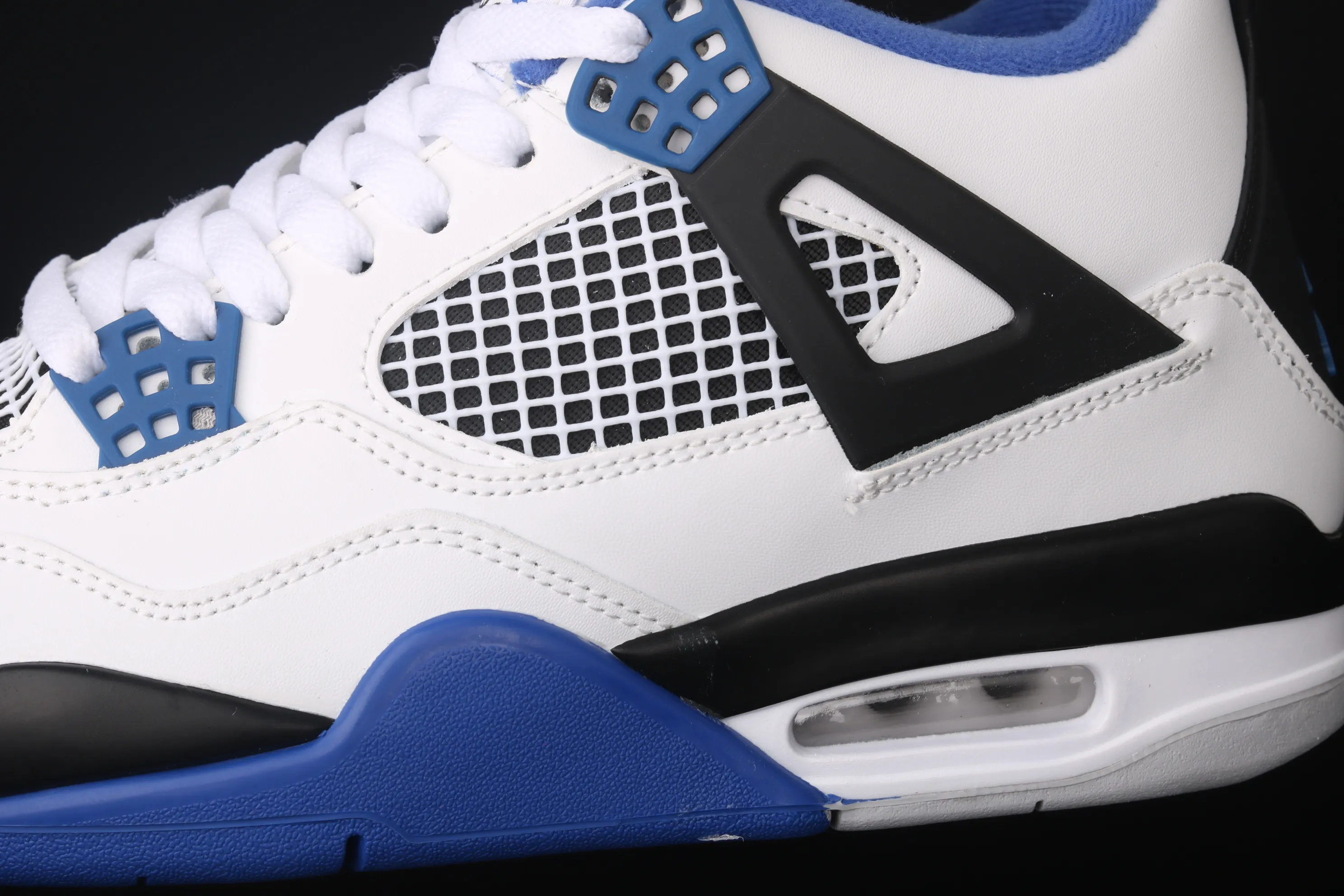 All categories Air Jordan Jordan series basketball shoes Air Jordan 4 G version Air Jordan 4 Retro AJ4 Joe 4 white and blue 308497-117